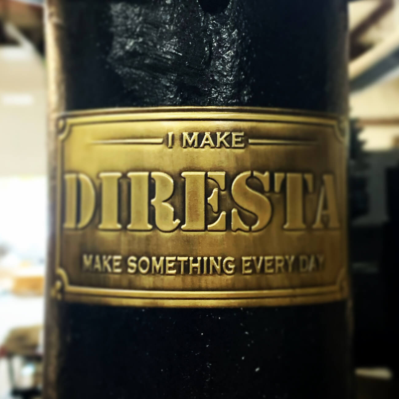 DiResta Real Brass Sticker